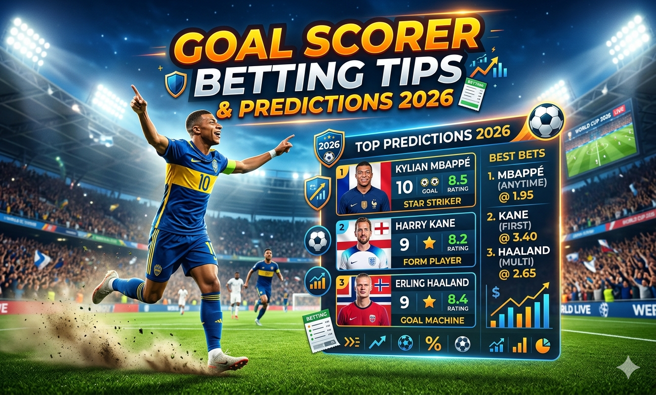 Goal Scorer Betting Tips & Predictions for 2026