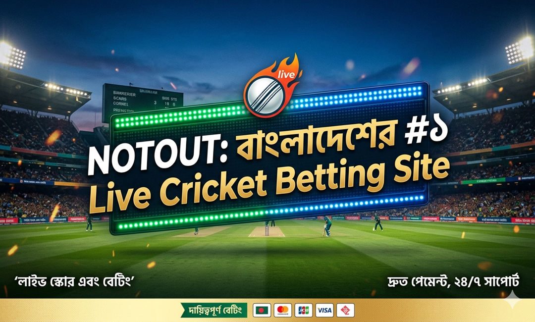 NOTOUT: বাংলাদেশের #১ লাইভ ক্রিকেট বেটিং সাইট