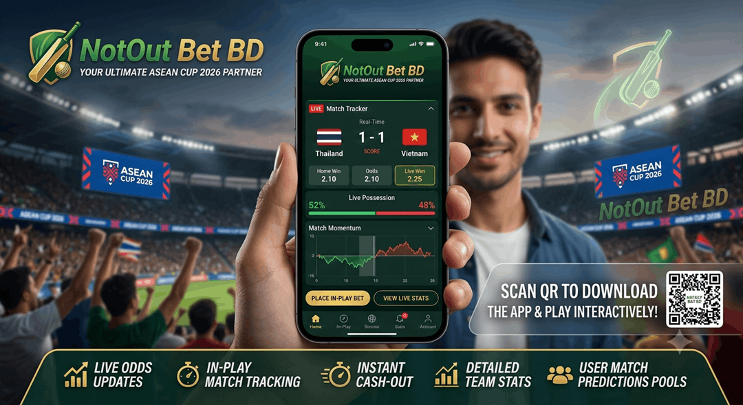 NotOut Bet BD – ASEAN Cup 2026 Match Predictions & Betting Guide