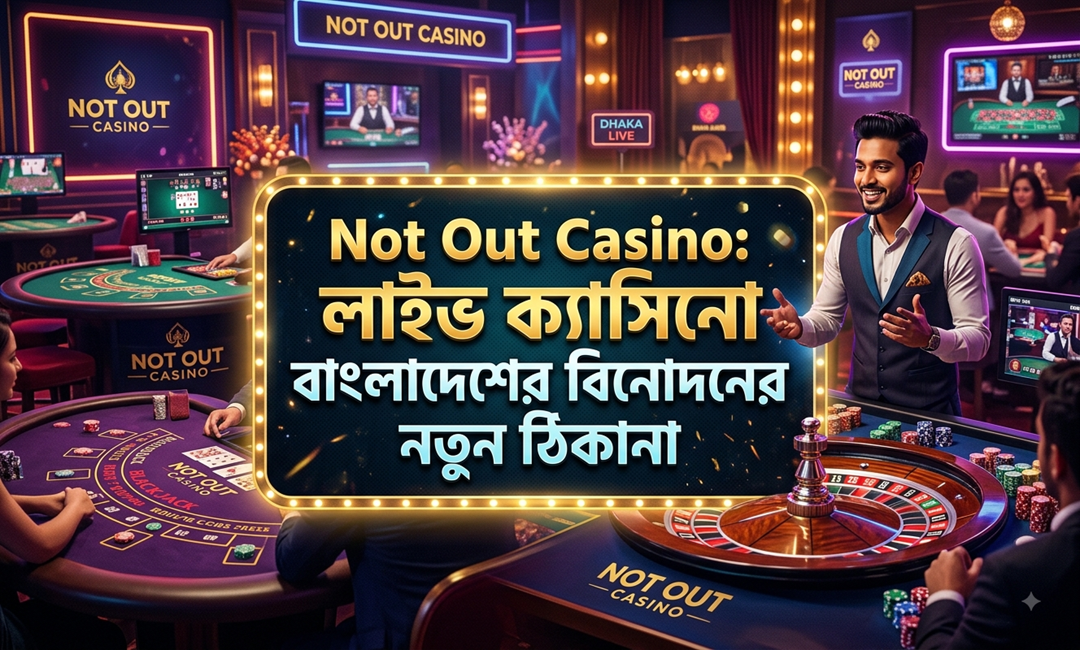 Not Out Casino: লাইভ ক্যাসিনো বাংলাদেশের বিনোদনের নতুন ঠিকানা