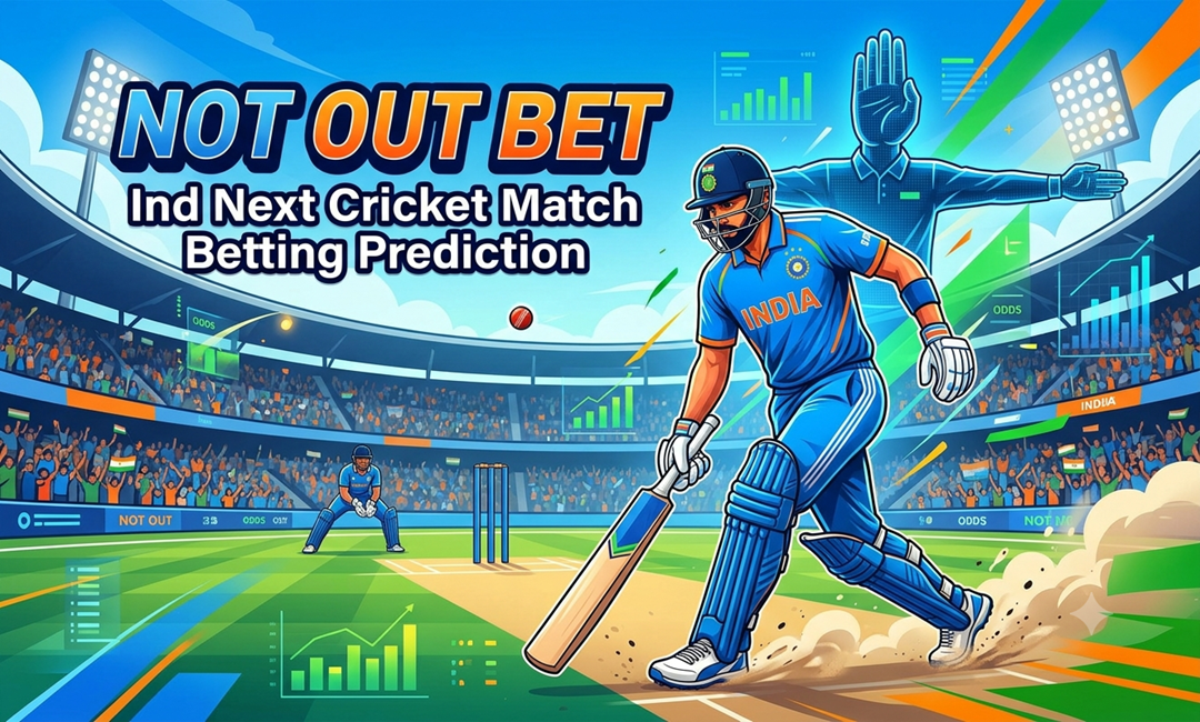 Not Out Bet: Ind Next Cricket Match Betting Prediction